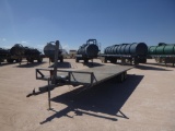 Shop Made Tilt Flat Bed Trailer