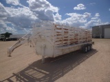 Shop Made Livestock Trailer