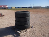 (4) Truck Tires