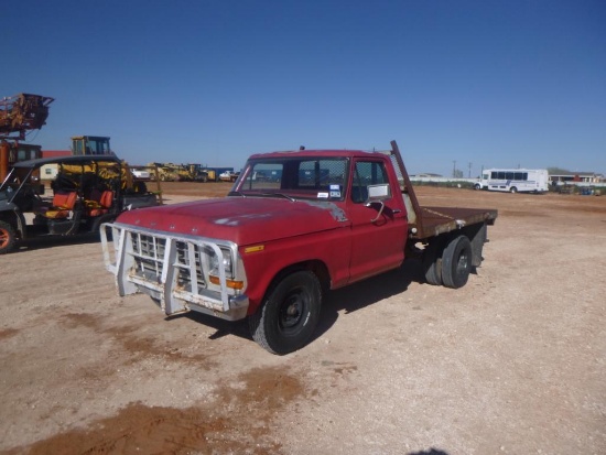 1979 Ford F-250 Flat Bed Pickup