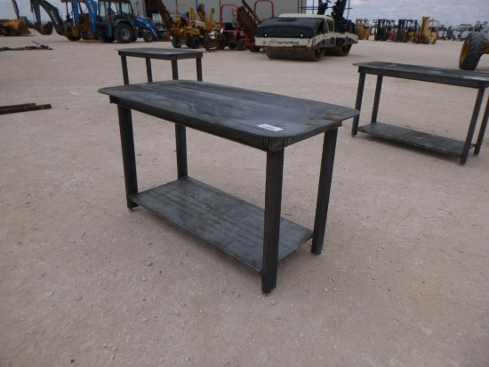 Heavy Duty 30x57'' Welding Table with Shelf