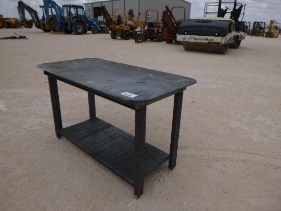 Heavy Duty 30x57'' Welding Table with Shelf