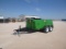 Unused Shop Made 1,200 Gallon Transfer Fuel Tank Trailer