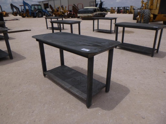 Heavy Duty 30x57'' Welding Table with Shelf