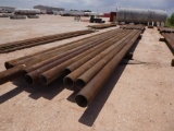 (10) Joints 8'' Steel Pipe