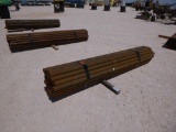 (37) 8ft Steel Fence Post