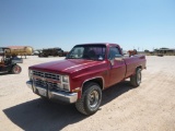 1985 Chevrolet Silverado 10 Pickup