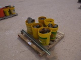 Pallet of (6) Buckets full of Deferent Sizes Fittings