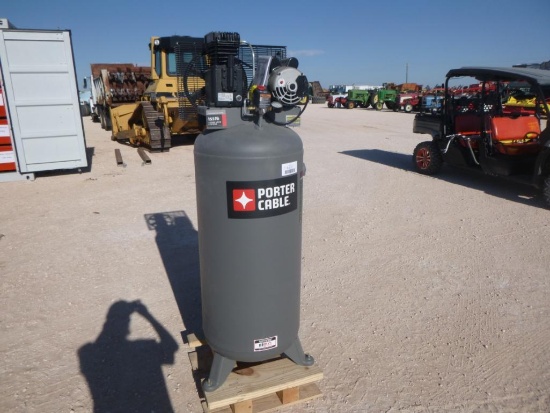 Unused Porter Cable 60 Gallon Upright Air Compressor