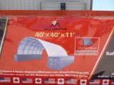 Unused Golden Mount Dome Container Shelter W40ft x L40ft