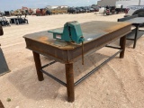 Shop Made Heavy Duty 8 Ft Shop Table