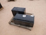 Set of (2) Trailer Tool Boxes