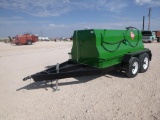 Shop Made 1,000 Gallon Transfer Fuel Tank Trailer with Transfer Pump