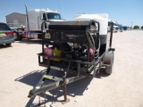 Pressure Washer on Trailer with 300 Gallon Water Tank