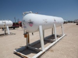 SC Fuels Gravity Flow 1000 Gallon Fuel Tank on Skids