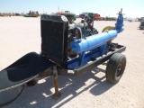 Ford Motor with Booster Pump on Trailer