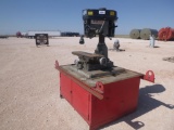 Jet Milling/Drilling Machine on a Table Storage Compartment