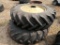 (2) Tractor Wheels & Tires