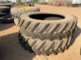 (2) Ag Rib Tractor Tires 480/80 R50