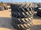 (4) Tractor 380/85R34 Tires