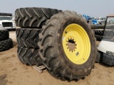 (4) Sprayer Wheels & Tires 600 / 65 R38