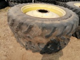 (2) Tractor Wheel & Tire