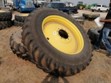Tractor Wheel & Tire 18.4 R42 WIth Hubbs