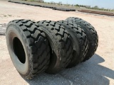 (5) Michelin Loader Tires 17.5R 25