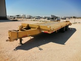 1987 Heavy Duty Equipment Trailer, Bumper Pull