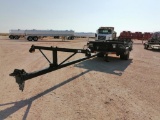 Single Axle Stretchable Pole Trailer