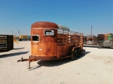 Livestock Trailer