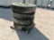 (4) Wheels/Tires 12R 24.5