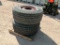 (2) Wheels/Tires 445/65R 22.5