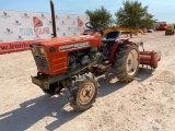 Yanmar YM1602D Tractor with Cultivator Tiller