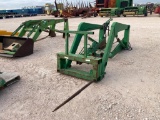 Front End Loader With Bale Fork