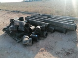 8'' Corrugated Culvert Pipe, Different Lengths, 90 Degree Elbows