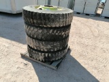 (4) Wheels/Tires 12R 24.5