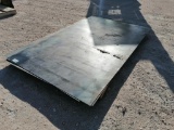 (3) 5' x 8' sheet metal