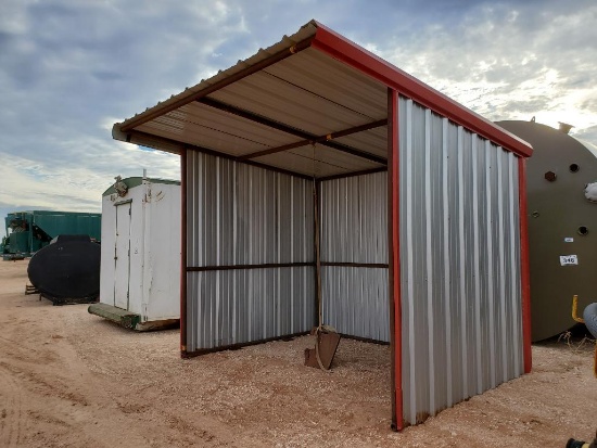 9? x 12? Sheet Metal Shed