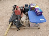 Pallet of miscellaneous items and Tools