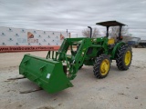 John Deere 5045E Tractor with Front End Loader
