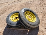 (2) Tractor Wheels/Unused Tires 7.50-16