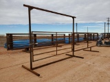 Overhead Cattle Gate Panel 10ft W 8ft H