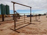 Overhead Cattle Gate Panel 10ft W 8ft H