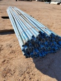 Bundle of 2 1/2'' PVC Pipe 20ft Joints