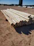 Bundle of 6'' PVC Pipe Some 20ft Joints