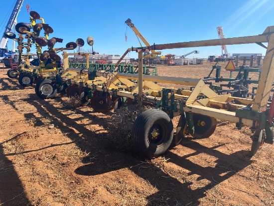 8 Row Disc Bedder, 40Ft, 36'' Spacing