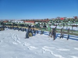 12 Row Cultivator with Cuting Knifes