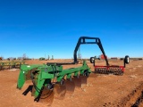 JOHN DEERE 975 5 BOTTOM 3 PT. SWITCH PLOW W/ STERLING G/N PACKER ...