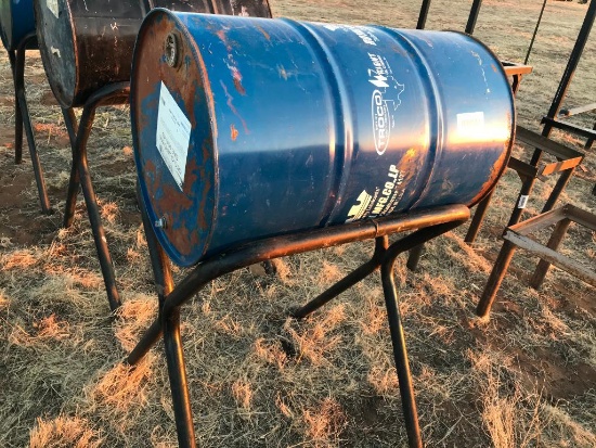 50 Gallon Barrel with Stand